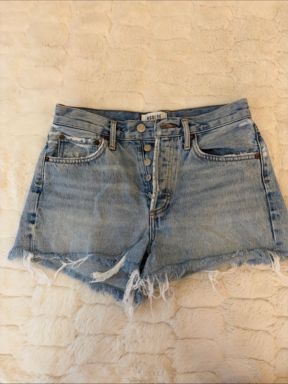 Agolde Parker Denim Short